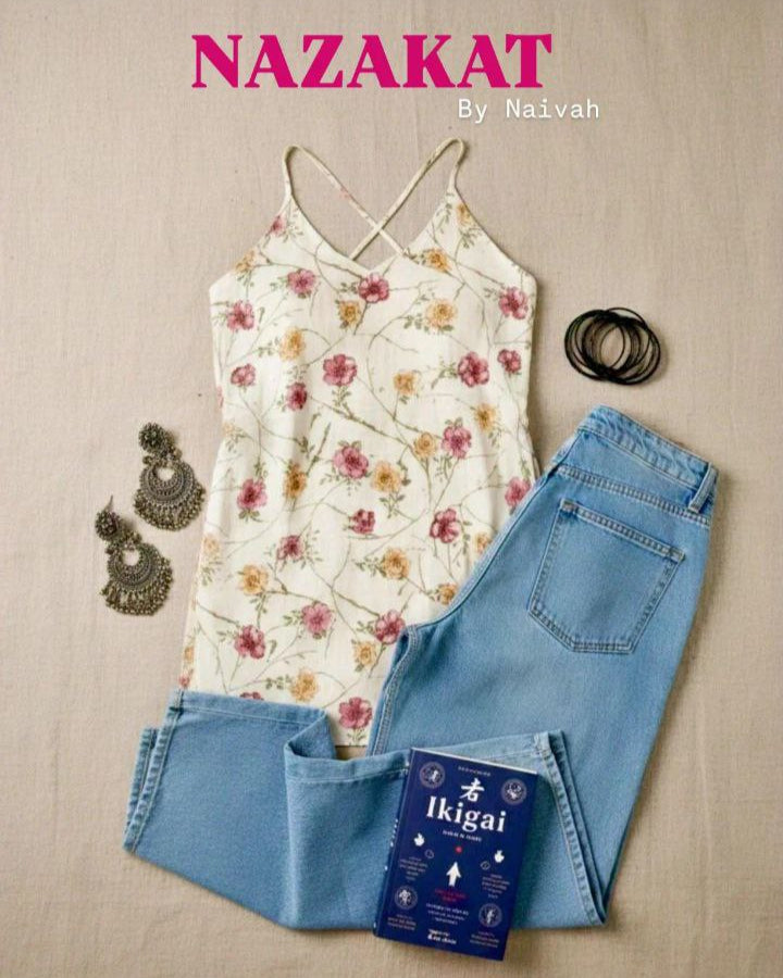 Nazakat- Floral Kurti